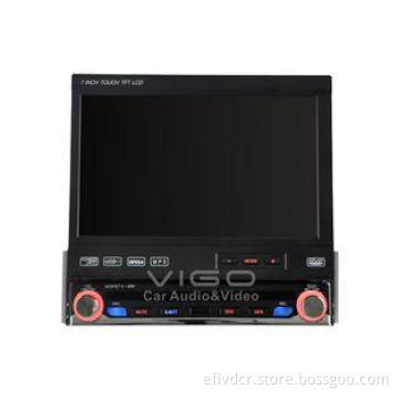 Universal One Din 7 Inch Touch Screen Car Stereo Sat Nav DV